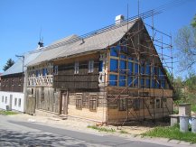 Hrázděný dům čp. 29 v Horní Blatné - stav r. 2011