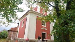 Kostel Nejsvětější Trojice - obnova fasády