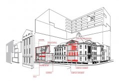 SUPSKV - architektonický návrh