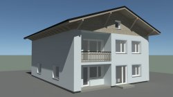 Rekonstrukce rodinného domu - vizualizace