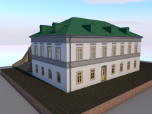 Rekonstrukce hotelu Korunní princ Rudolf - vizualizace