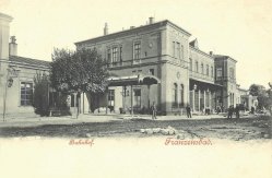 Rekonstrukce výpravní budovy v železniční stanici - rok 1916