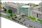 projekt 2. etapy rekonstrukce Nemocnice Karlovy Vary